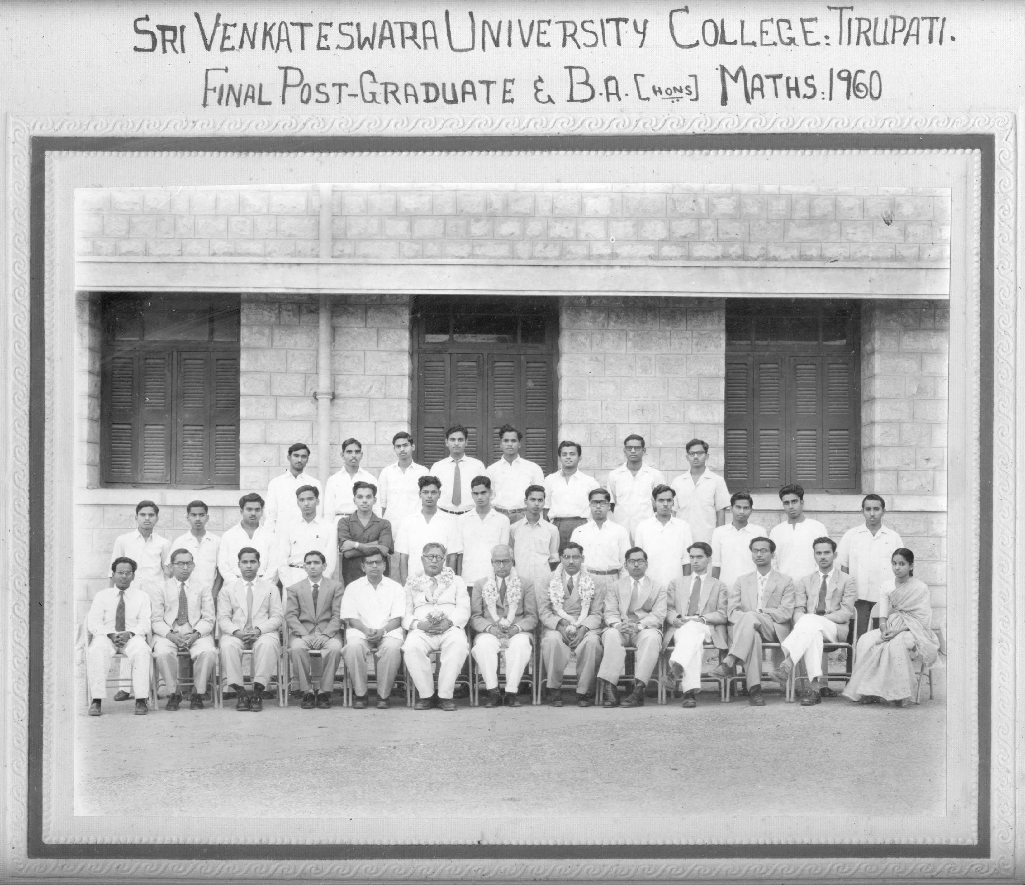 Sri Venkateswara University-1960